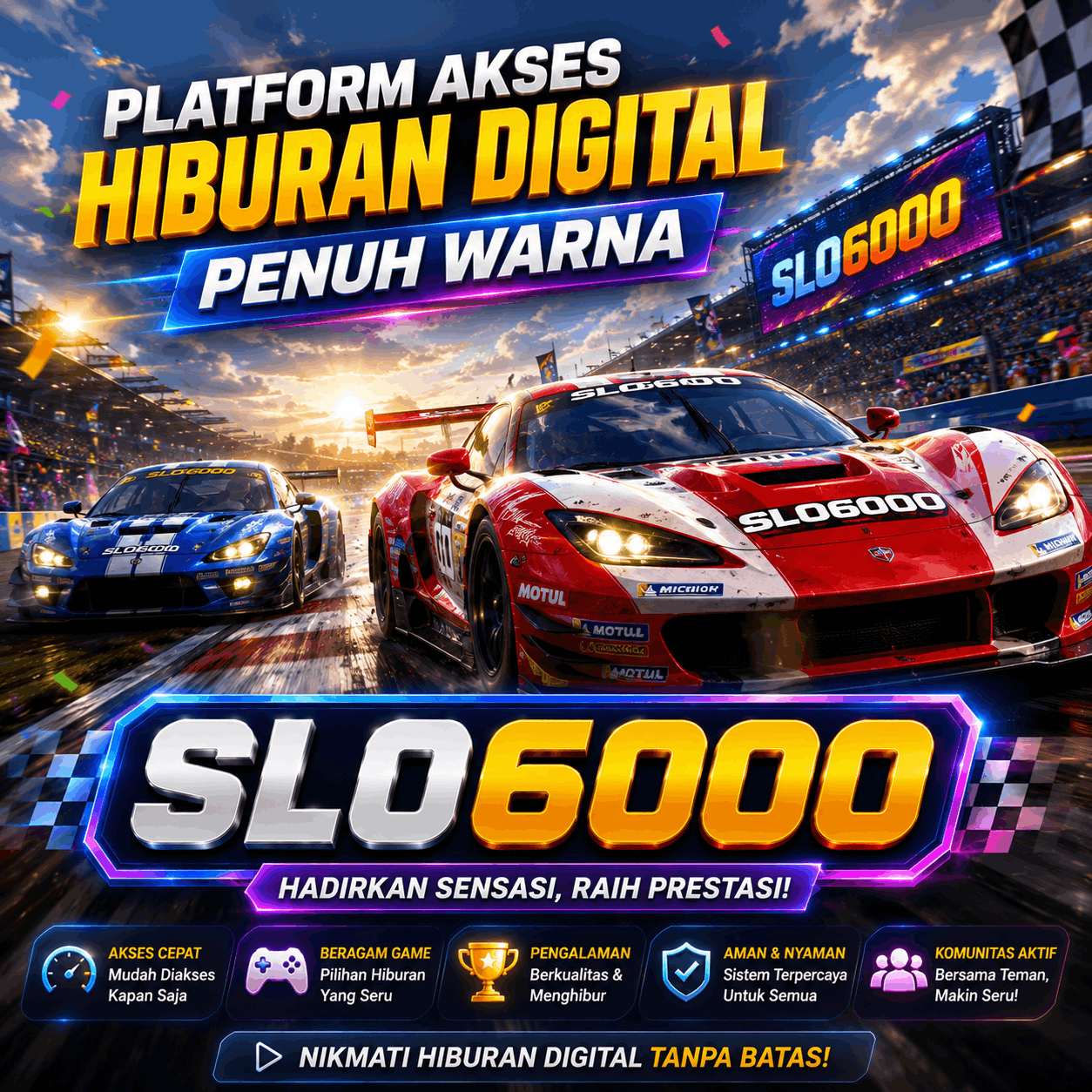 SLO6000 | Platform Akses Hiburan Digital Penuh Warna